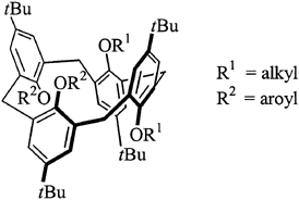 A fast access to non-symmetrically substituted 1,3-alternate conformers of calix[4]arenes