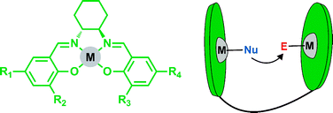 Cooperative multimetallic catalysis using metallosalens