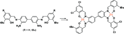 Facile isolation of bisimines based on 3,3’-diaminobenzidine: Direct access to unsymmetrical bimetallic salphen building blocks