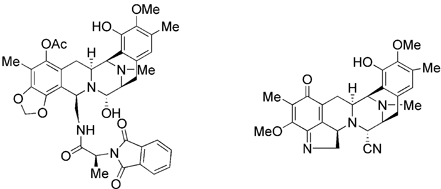 Synthesis of Ecteinascidin analogues from Cyanosafracin B: isolation of a kinetically stable quinonimine tautomer of a 5-hydroxyindole