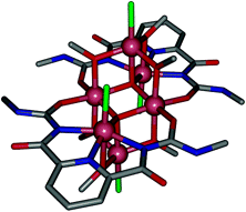 Synthesis, structural characterization, and magnetic studies of polynuclear iron complexes with a new disubstituted pyridine ligand