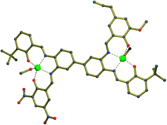 Templated synthesis and site-selective conversion of completely nonsymmetrical bis-metallosalphen complexes