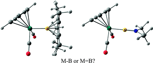 The nature of M-B versus M=B bonds in cationic terminal borylene complexes: Structure and energy analysis in the borylene complexes...